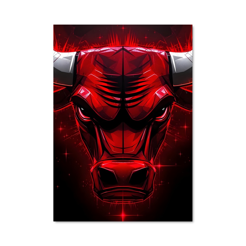 Poster Bulls en Fureur